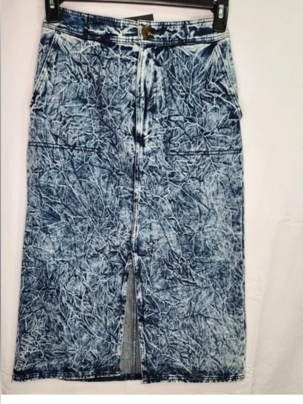 Women's Midi Jean Skirt